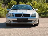 Gebraucht Mercedes SLK200 163 PS (119 kW) 2003 Silber Cabrio