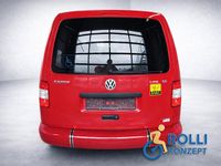 Gebraucht VW Caddy Team 102 PS (75 kW) 2010 Rot Van / Kleinbus
