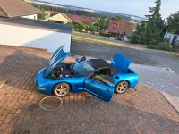 Gebraucht Corvette C5 344 PS (253 kW) 1998 Blau Cabrio