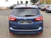 Gebraucht Ford C-MAX Titanium 125 PS (91 kW) 2018 Chromablau metallic Van / Kleinbus