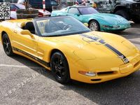 Second-hand Corvette C5 345 CP (253 kW) 2003 Galben Cabrio