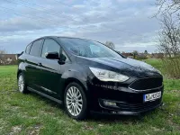 Käytetty Ford C-MAX Trend 125 HP (91 kW) 2018 Musta Tila-auto