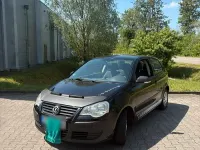 Gebraucht VW Polo 69 PS (50 kW) 2008 Schwarz Kleinwagen