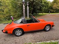 Gebraucht Porsche 911 150 PS (110 kW) 1975 Continentalorange Cabrio