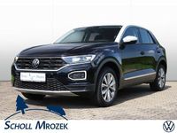 Gebraucht VW T-Roc Style 150 PS (110 kW) 2021 Deep black perleffekt (metallic) SUV