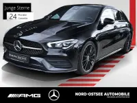 Gebraucht Mercedes CLA200 AMG 150 PS (110 kW) 2023 Unilack nachtschwarz Coupé
