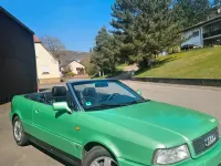 Käytetty Audi 80 116 HP (85 kW) 1997 Vihreä Avoauto