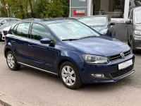 Gebraucht VW Polo Highline 90 PS (66 kW) 2013 Blau Kleinwagen