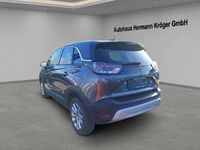 Gebraucht Opel Crossland Elegance 110 PS (80 kW) 2022 Mondstein grau/e:vulkan grau SUV