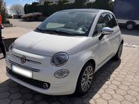 Gebraucht Fiat 500 Lounge 69 PS (50 kW) 2018 Weiß Kleinwagen