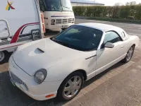Gebraucht Ford Thunderbird 284 PS (208 kW) 2003 Weiß Cabrio