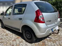 Gebraucht Dacia Sandero 75 PS (55 kW) 2009 Silber Limousine