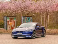 Occasion Tesla Model S 492 kW (670 ch) 2021 Bleue Citadine