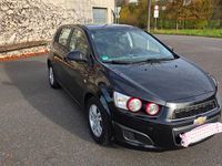 Gebraucht Chevrolet Aveo 101 PS (74 kW) 2011 Schwarz Kleinwagen