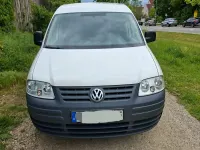 Gebraucht VW Caddy 85 PS (62 kW) 2009 Weiß Van / Kleinbus