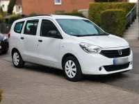 Gebraucht Dacia Lodgy 83 PS (61 kW) 2014 Weiß Van / Kleinbus