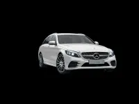 Gebraucht Mercedes C300 AMG line 258 PS (189 kW) 2019 Weiß Limousine