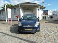 Gebraucht Ford Fiesta 60 PS (44 kW) 2008 Blau Kleinwagen