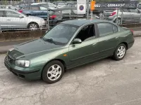 Gebraucht Hyundai Elantra GLS 113 PS (83 kW) 2002 Grün Limousine