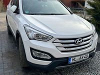 Gebraucht Hyundai Santa Fe Style 150 PS (110 kW) 2014 Weiß SUV