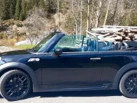 Brugt Mini John Cooper Works Cabriolet 184 HK (135 kW) 2012 Sort Cabriolet