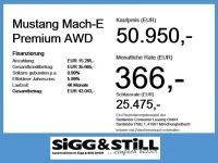 Neu Ford Mustang Mach-E Premium 275 kW (375 PS) 2025 Absolute black SUV
