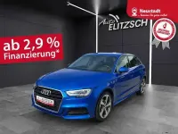 Gebraucht Audi A3 S-Line 150 PS (110 kW) 2018 Arablau kristalleffekt Limousine