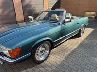 Second-hand Mercedes SL380 163 CP (119 kW) 1983 Verde Cabrio
