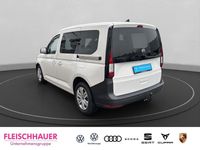 Gebraucht VW Caddy Basis 122 PS (89 kW) 2021 Weiss Van / Kleinbus