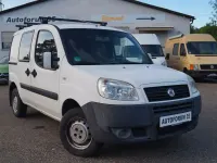 Gebraucht Fiat Doblò 75 PS (55 kW) 2008 Weiß Van / Kleinbus