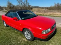 Gebraucht Audi Cabriolet 116 PS (85 kW) 1994 Rot Cabrio
