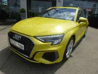 Brugt Audi A3 S-Line 150 HK (110 kW) 2024 Gul Stationcar