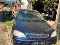 Gebraucht Opel Astra 90 PS (66 kW) 2001 Blau Coupé