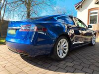 Second-hand Tesla Model S 386 kW (525 CP) 2018 Albastru Hatchback