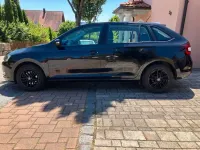 Gebraucht Skoda Rapid 110 PS (80 kW) 2019 Schwarz Kleinwagen