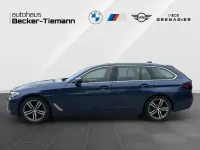 Gebraucht BMW 520 Sport Line 190 PS (139 kW) 2021 Blau Limousine