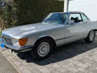 Gebraucht Mercedes SL350 194 PS (142 kW) 1977 Silber Cabrio