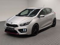 Gebraucht Kia Ceed GT-Track 204 PS (150 kW) 2014 Silber ((9s) kirunasilber met.) Kleinwagen