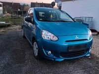 Gebraucht Mitsubishi Space Star 71 PS (52 kW) 2015 Blau Kleinwagen
