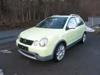 Brugt VW Polo Cross 75 HK (55 kW) 2005 Gul Hatchback