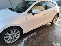 Gebraucht Mazda 3 Sports-Line 150 PS (110 kW) 2015 Weiß Kleinwagen