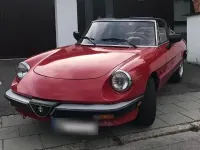Gebraucht Alfa Romeo Spider 115 PS (84 kW) 1989 Rot Cabrio