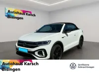 Gebraucht VW T-Roc Cabriolet R-line 150 PS (110 kW) 2024 Weiß Cabrio