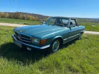 Gebraucht Mercedes SL280 185 PS (136 kW) 1981 Grün Cabrio