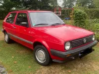 Gebraucht VW Golf III 54 PS (39 kW) 1991 Rot Kleinwagen
