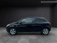 Gebraucht Opel Corsa Edition 69 PS (50 kW) 2010 Schwarz Kleinwagen