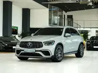 Gebraucht Mercedes GLC63 AMG AMG 510 PS (375 kW) 2019 Polarweiss SUV