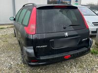 gebraucht Peugeot 206 SW Kombi in schwarz