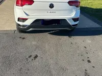 Gebraucht VW T-Roc Cabriolet Style 110 PS (80 kW) 2021 Weiß Cabrio