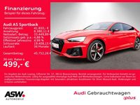 Gebraucht Audi A5 S-Line 204 PS (150 kW) 2022 Tangorot metallic Coupé